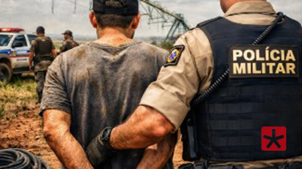 Com o apoio da Seção de Inteligência, os militares identificaram ele