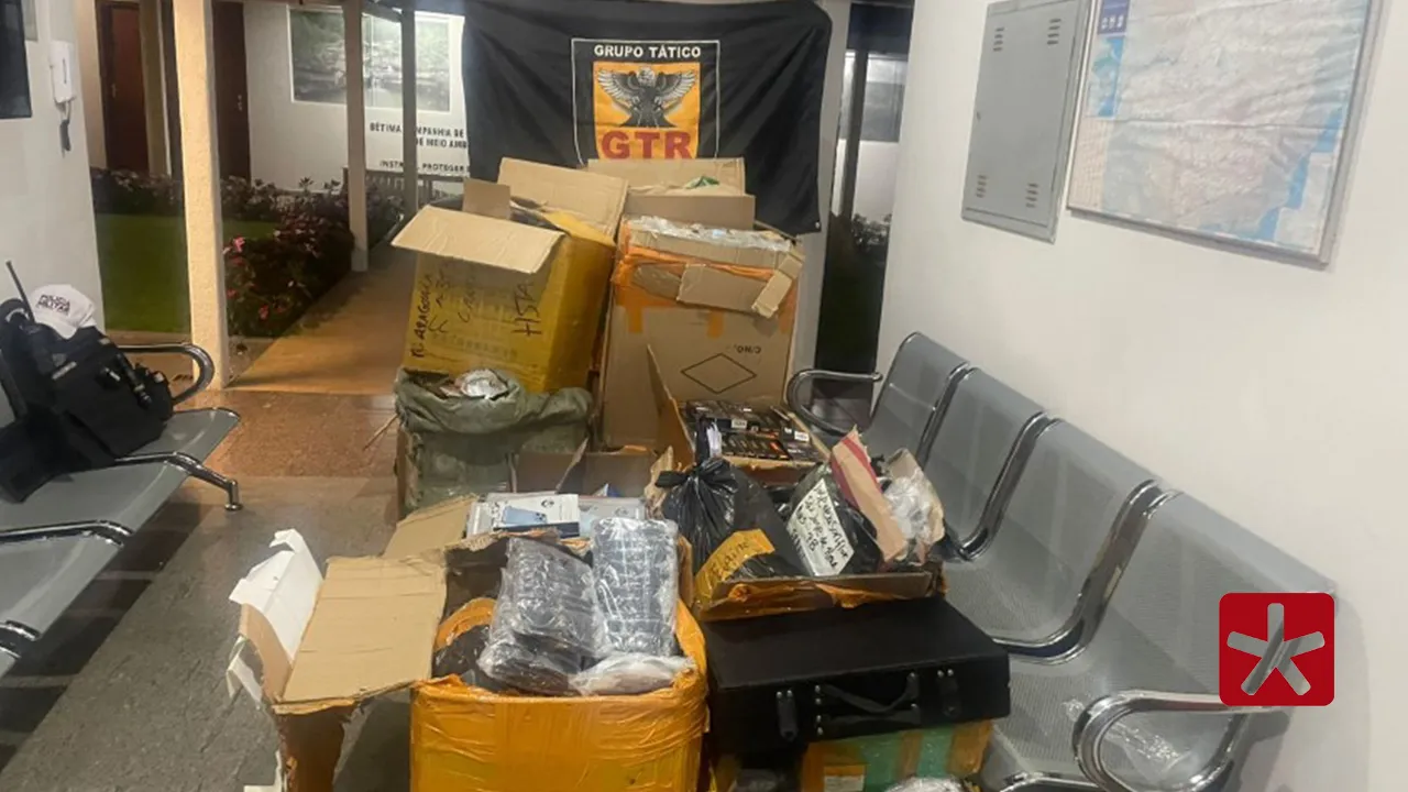 Operação Última Parada: mercadorias são apreendidas em Patos de Minas