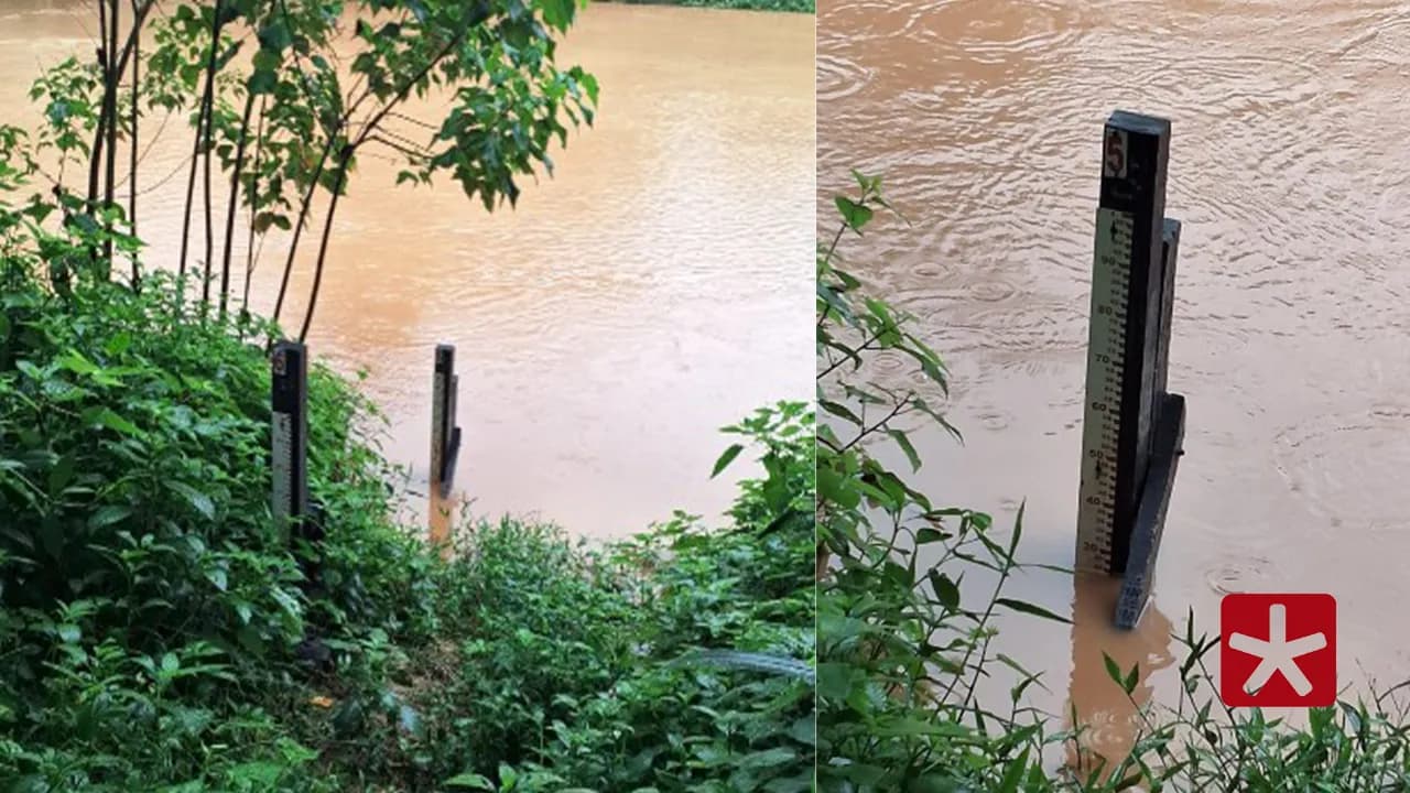 Chuvas acima da média elevam nível do Rio Paranaíba em Patos de Minas