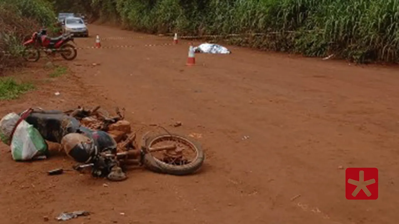  Motociclista morre em acidente com duas motocicletas na LMG-746, em Monte Carmelo
