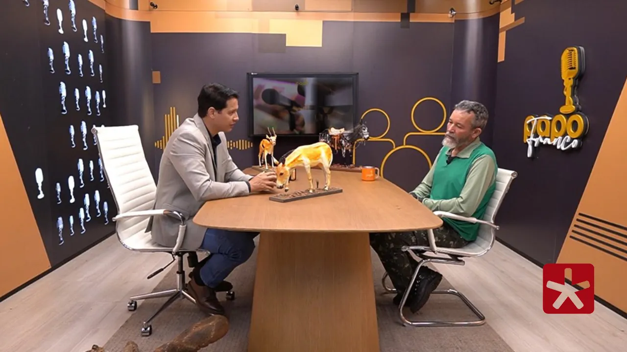 Programa Papo Franco destaca trabalho do artesão Sebastião Antunes