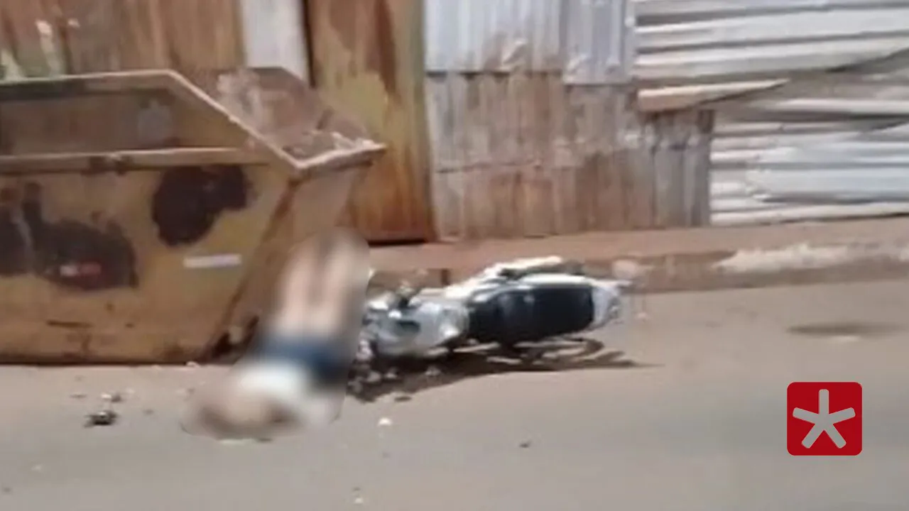 Mulher morre após acidente com caçamba de entulhos em Patos de Minas