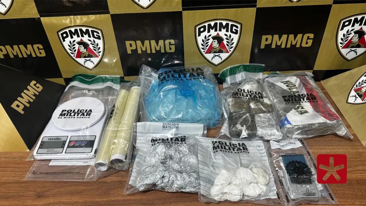 Suspeito de tráfico é preso após tentar fugir da polícia em São Gotardo