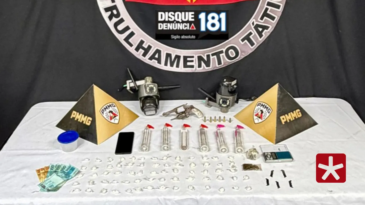 Homem é preso por tráfico e posse ilegal de arma após denúncias anônimas