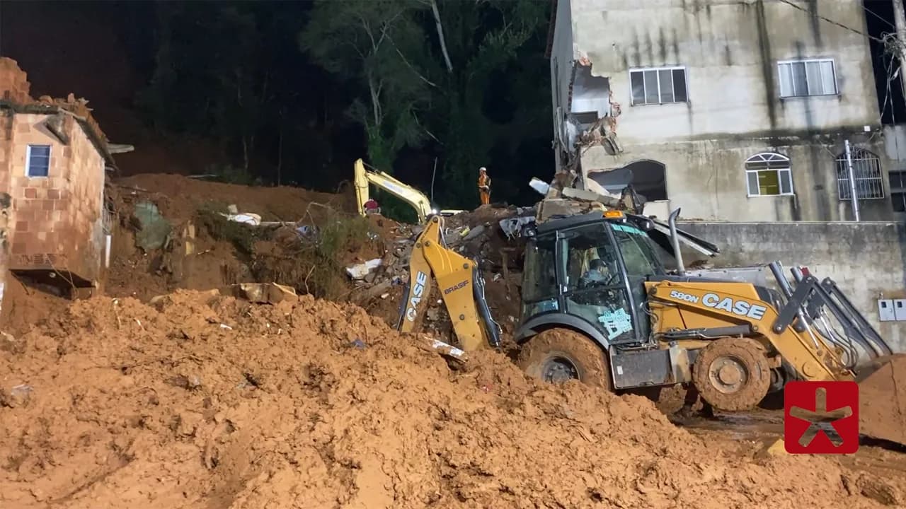 Corpo de Bombeiros entrou no terceiro dia de buscas por desaparecidos na região 