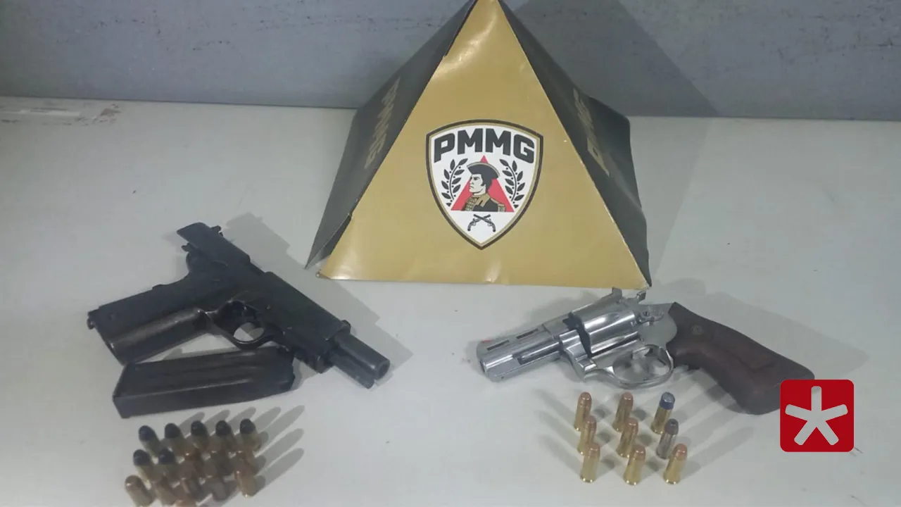 Suspeito de integrar o PCC é preso com duas armas em Guarda dos Ferreiros