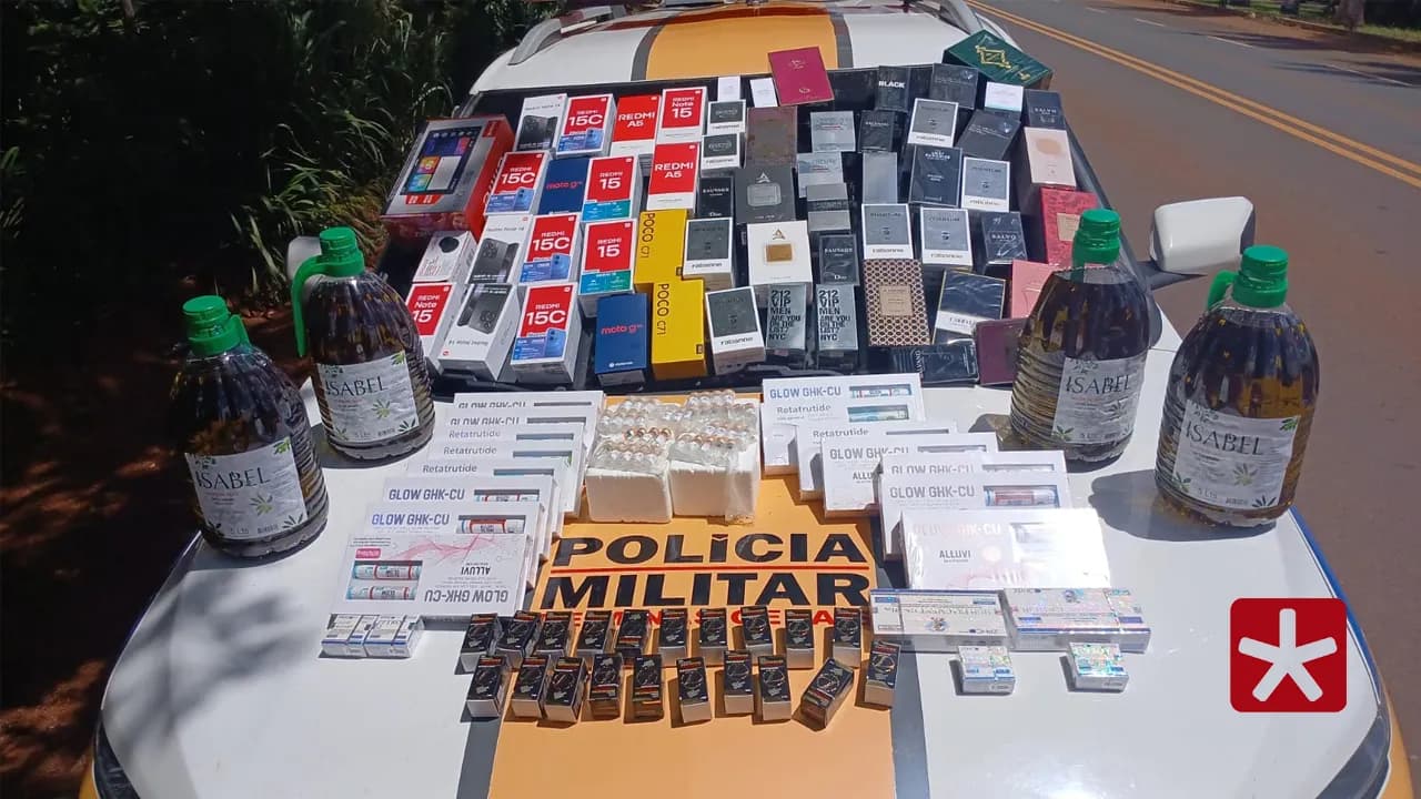 Conforme os agentes rodoviários, o prejuízo estimado para o crime foi de quase R$ 200 mil