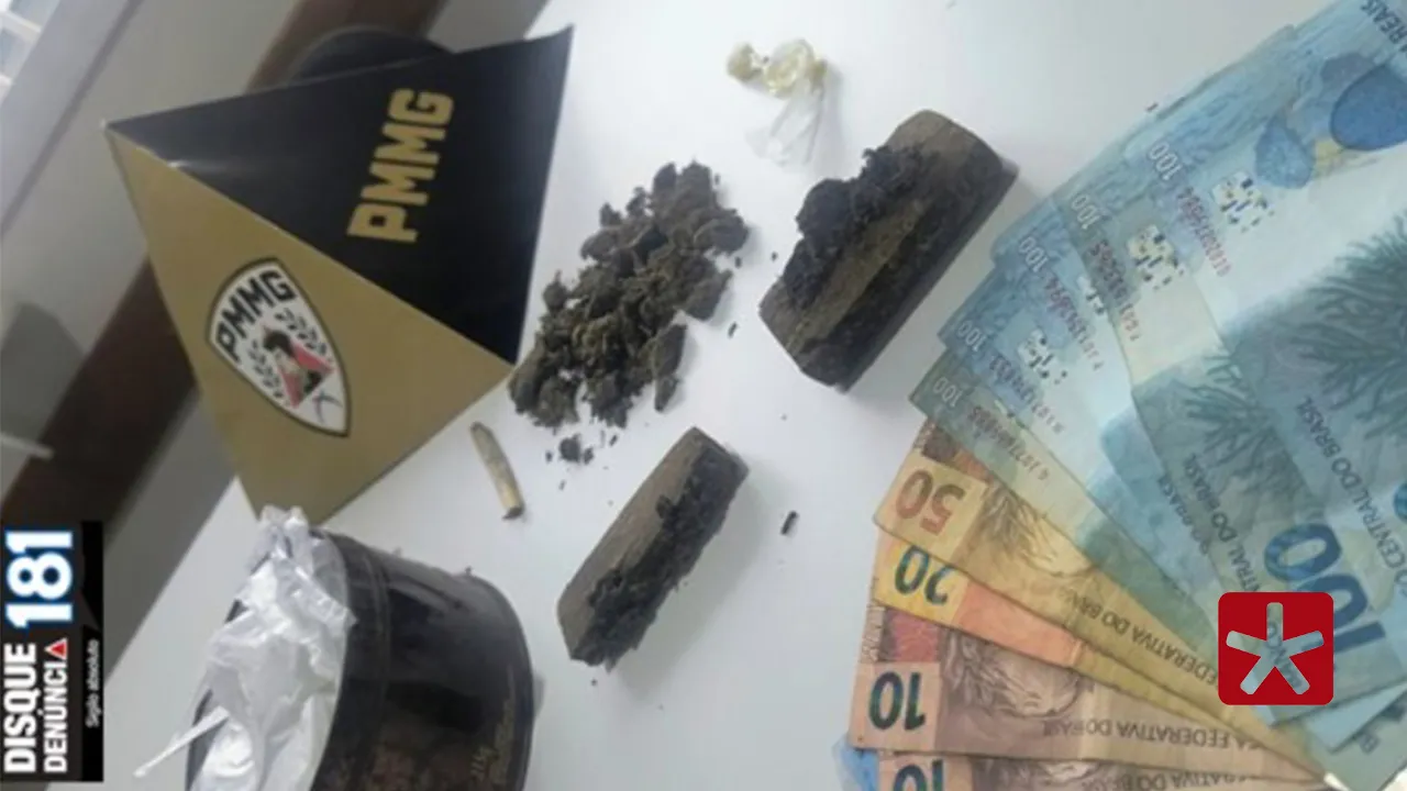 Homem é preso suspeito de tráfico de drogas durante operação da Polícia Militar