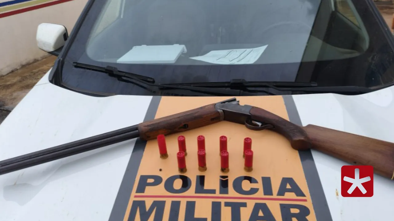 Homem é preso por posse ilegal de arma e caça de animal silvestre durante operação na MG-400