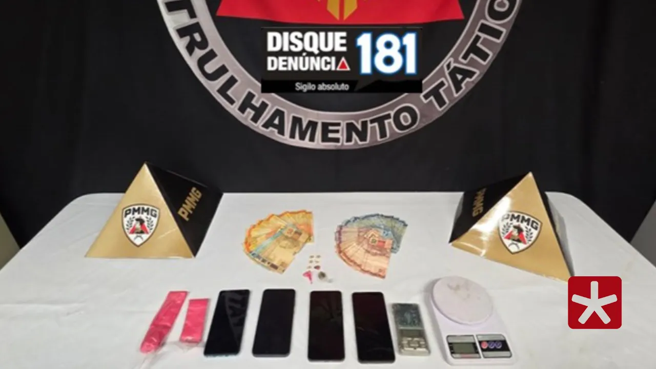 Polícia Militar prende mulher por tráfico e conduz usuário durante operação