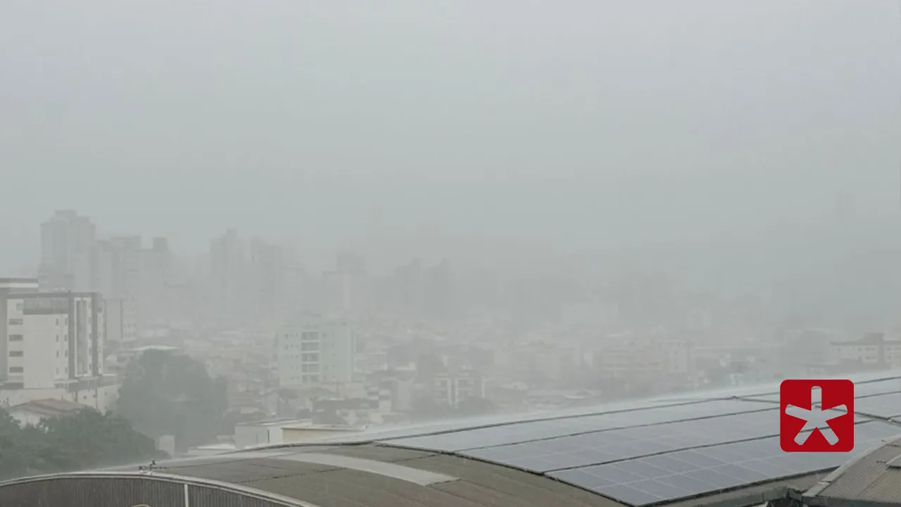 Chove forte em Patos de Minas nesta quinta-feira