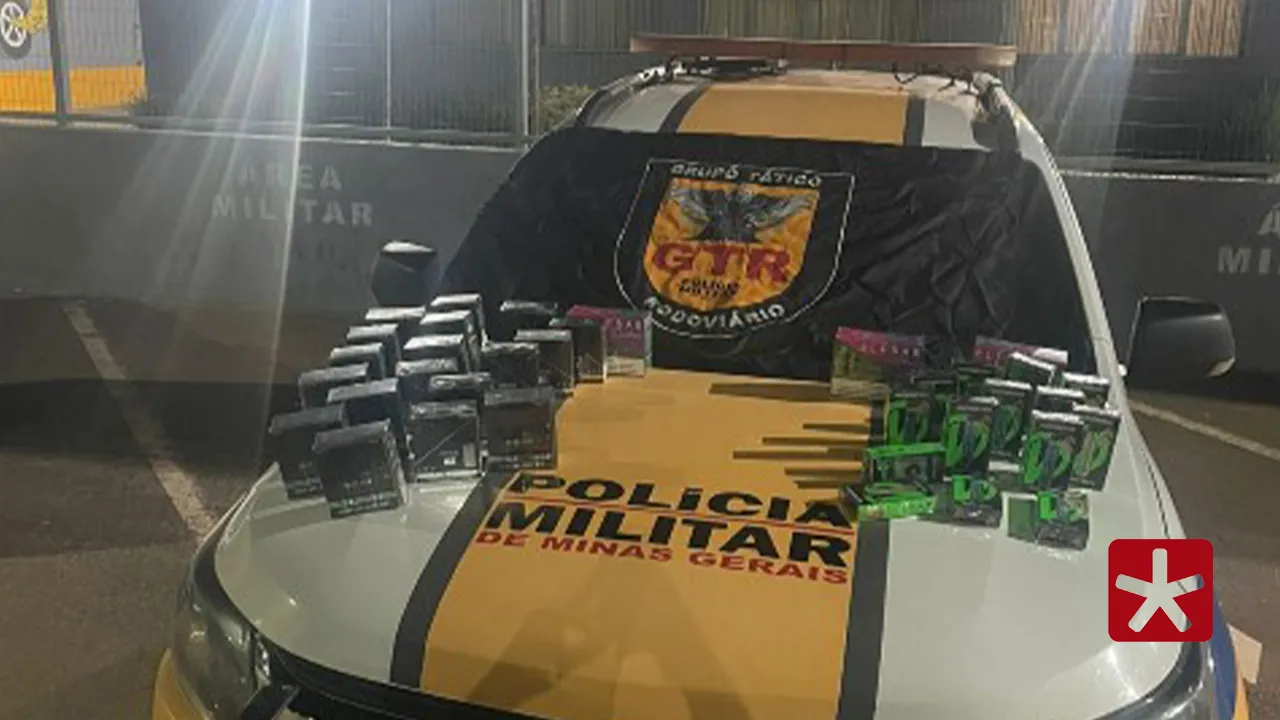 Operação Sentinela das Estradas: polícia apreende 119 cigarros eletrônicos em ônibus  