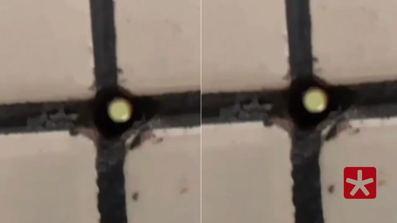 Suspeito teria feito buraco em uma parede posicionado entre depósito e banheiro 