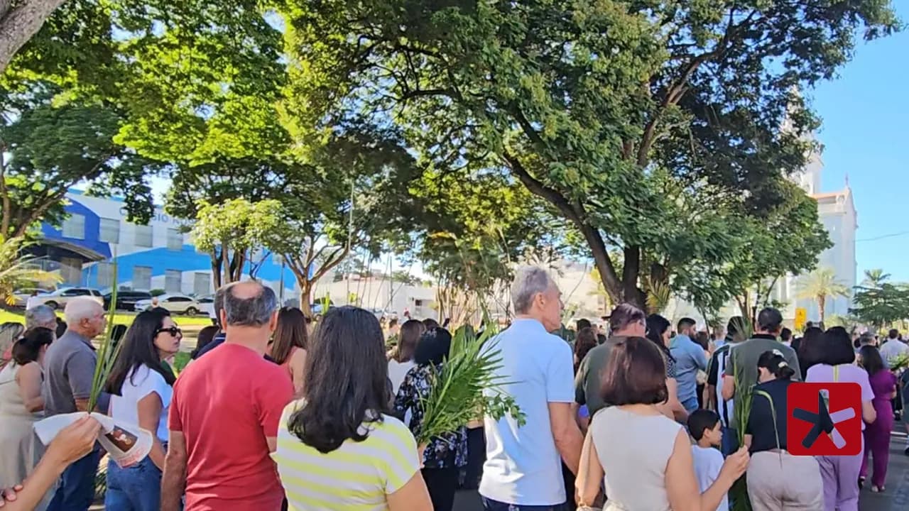 Domingo de Ramos marca início da Semana Santa em Patos de Minas