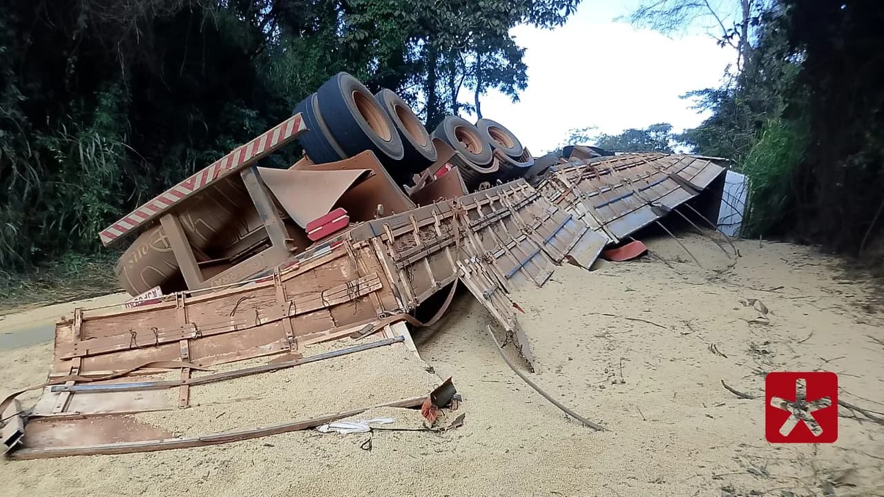 Trabalhador não se feriu, estava habilitado na categoria e realizou o teste com etilômetro