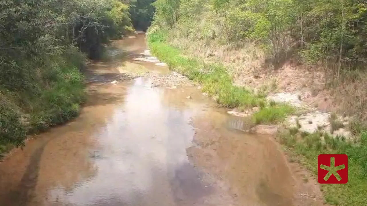 Baixo volume de água do Rio Areado e possível privatização da Copasa preocupam moradores de distritos em Patos de Minas